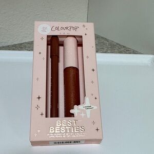NWT ColourPop Best Besties Lip Set - Lippie Pencil & Ultra Glossy Lip